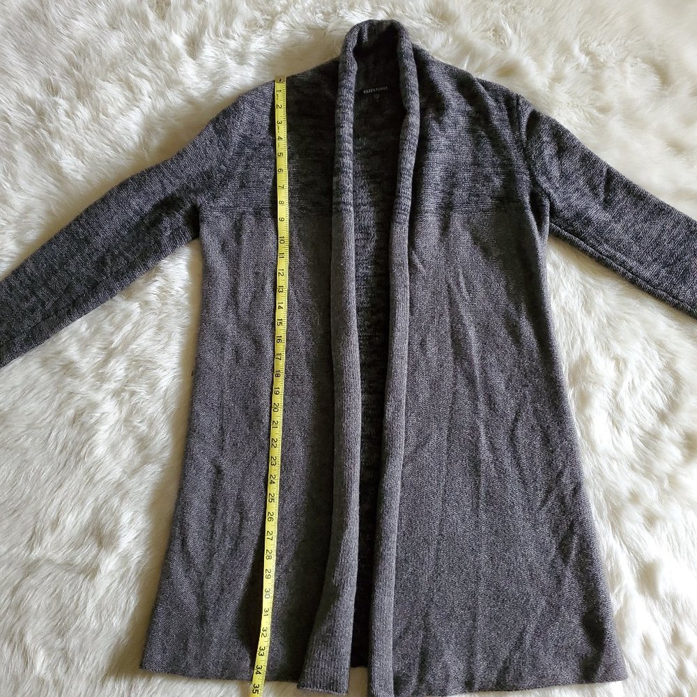 Eileen Fisher Yak Wool Blend Colorblock Long Cardigan Size Small LIKE NEW - Picture 14 of 15